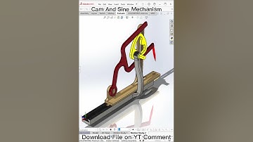 Cam And Sine Mechanism Animation - Mechanical Animation