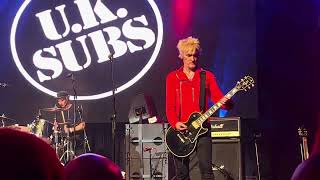 Uk Subs Keep on running live rebellion 2023