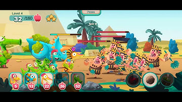 Dino Bash 2 Travel Through Time Island 5 Level 4