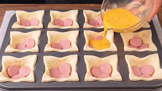 Why Didn't I Know This Delicious Breakfast Recipe Before Puff Pastry Egg Cups in 10 Minutes!