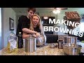 COOKING WITH DALLIN AND ME *BROWNIE FAIL*
