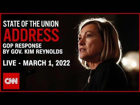 Gov. Kim Reynolds delivers GOP response to the State of the Union Address