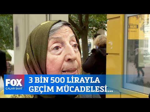 3 bin 500 lirayla geçim mücadelesi... 1 Aralık 2022 İlker Karagöz ile Çalar Saat