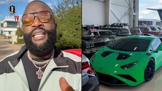 Download Lagu Rick Ross Stuffs His Private Jet Hanger With Custom Whips Ahead Of His 2026 Car Show! 🚘 MP3
