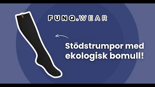 Funq Wear Stödstrumpor – Hög kvalitet och för vardagsanvändning! | Unboxing & Användarfilm