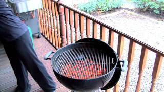 How to control the temperature of your Weber Charcoal Barbecue