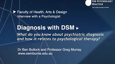Diagnosis with DSM: An Interview with Professor Greg Murray