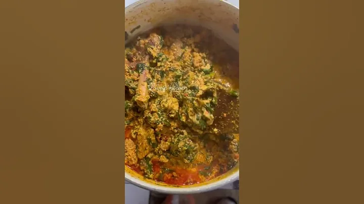 Nigerian Egusi soup