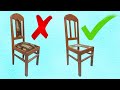 Como REPARAR Silla De MADERA FACIL (De Forma Manual - Sin Maquinas) - Luis Lovon