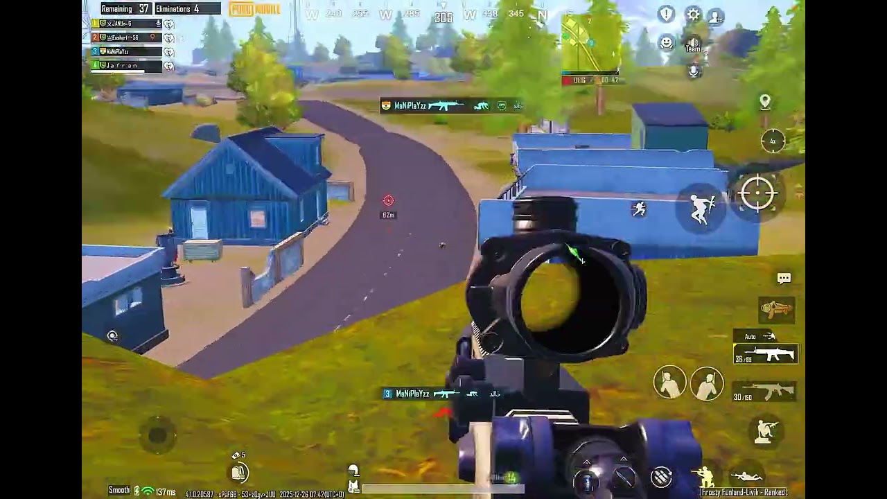 🔴Bgmi International player Gameplay 😎☠️ 