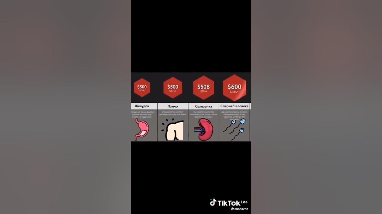 сколько стоят человеческие органы. А ты знал? - YouTube