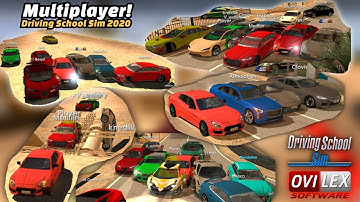 Driving School Sim MULTIPLAYER! - Session #6 (Racing in Santorini)