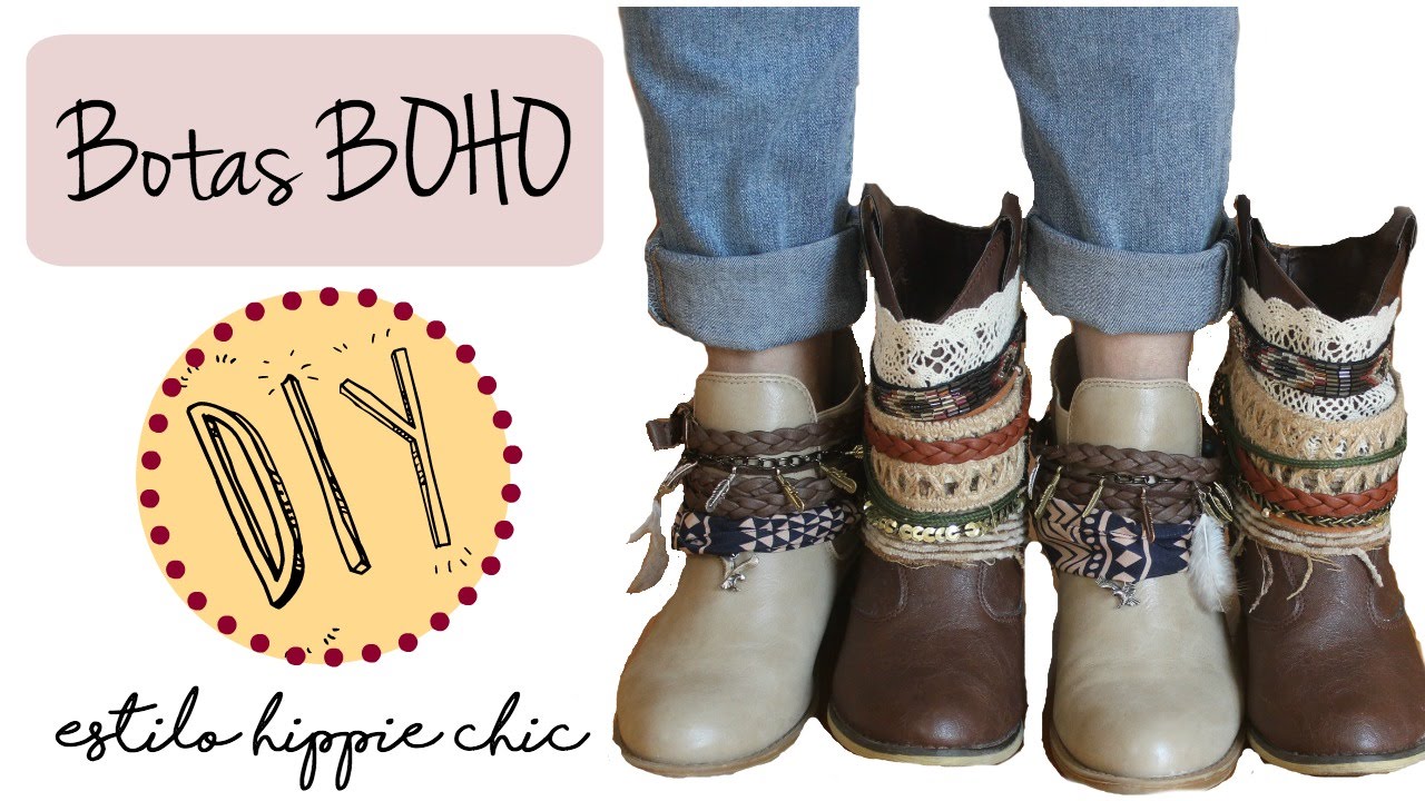 bota estilo boho