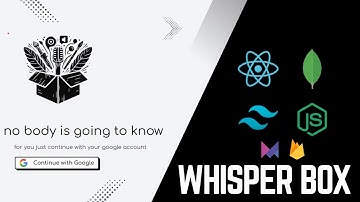 Whisper Box: The Ultimate Anonymous Feedback Web App | Demo & Features | MERN Stack Project