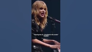 Lyrics comparison between TTPD and other albums #taylorswift #swifties #ttpd #new #edit #trending