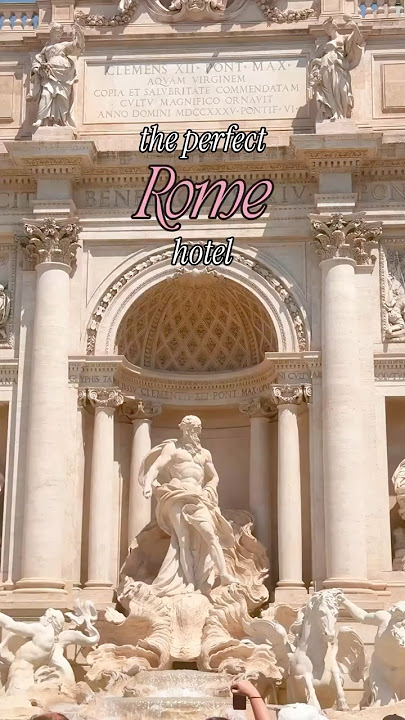 The best place to stay in Rome close to Trevi Fountain and Pantheon. #rome