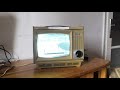 Tелевизор Юность 603 сделано в ссср  Vintage Junost 603 Portable Soviet TV