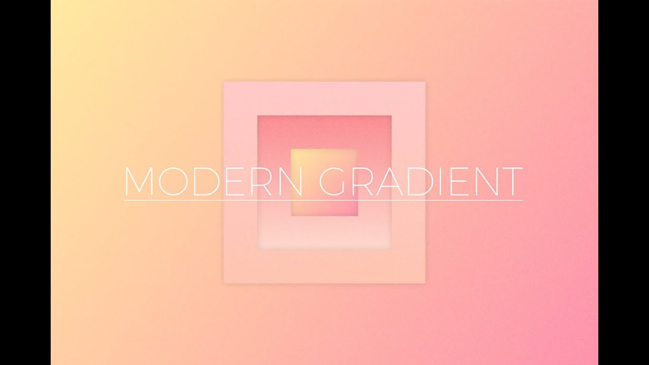 Modern Gradients Design Illustration - Illustrator Tutorial - YouTube