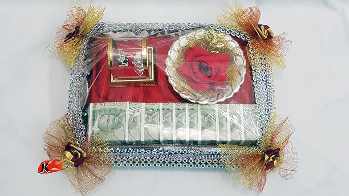 Easy Gift Packing Ideas for Wedding Trousseau, How to pack Indian Dress