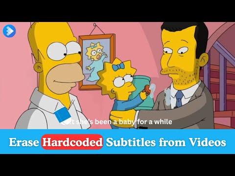 How to Remove Hardcoded Subtitles from Videos in One Click‼️