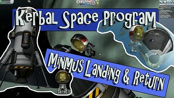 Kerbal Space Program TUTORIAL | Contracts & Budgets | Minmus Landing & Return | Part 9