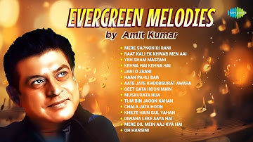 Evergreen Melodies by Amit Kumar | Mere Sapnon Ki Rani | Raat Kali Ek Khwab Men Aai | Old Songs