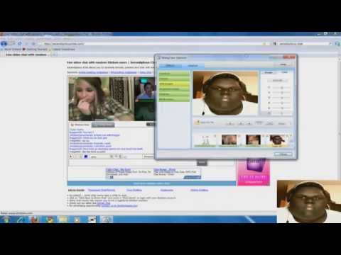 Epic Stickam Trolling (two girls did a awesomeface JUST like boxxy does it.