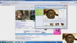 Epic Stickam Trolling (two girls did a awesomeface JUST like boxxy does it.