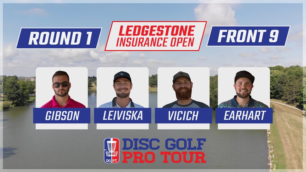 paul mcbeth discraft Round One 2018 Ledgestone Insurance Open Front 9 - Gibson, Leiviska, Vicich, & Earhart