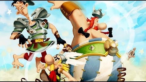 Asterix and Obelix XXL 3 The Crystal Menhir Co-Op Multiplayer Gameplay #2