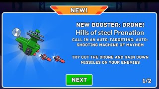 hills of steel new challenge event touchdown with drone booster touchdown hillsofsteeldronebooster