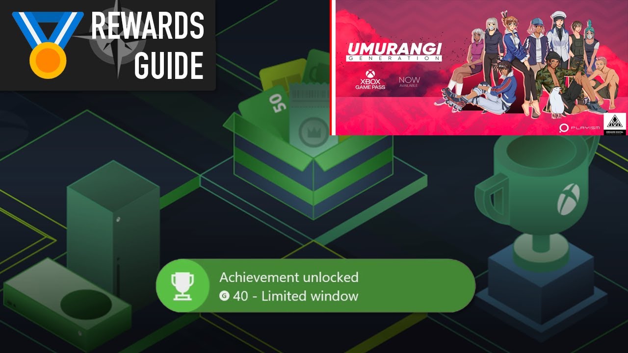 August Monthly Bonus Round Punch Card Guide + Weekly Set - Umurangi Generation Part 2