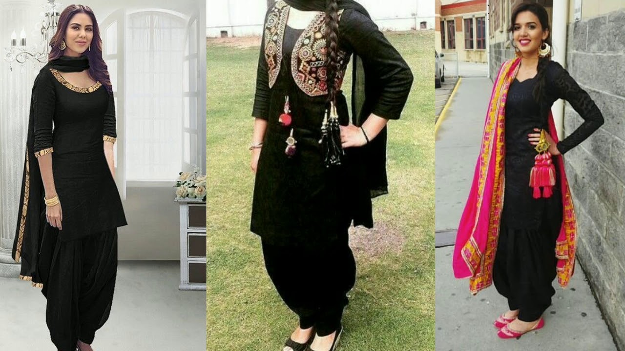 Share 167+ black suit girl punjabi best