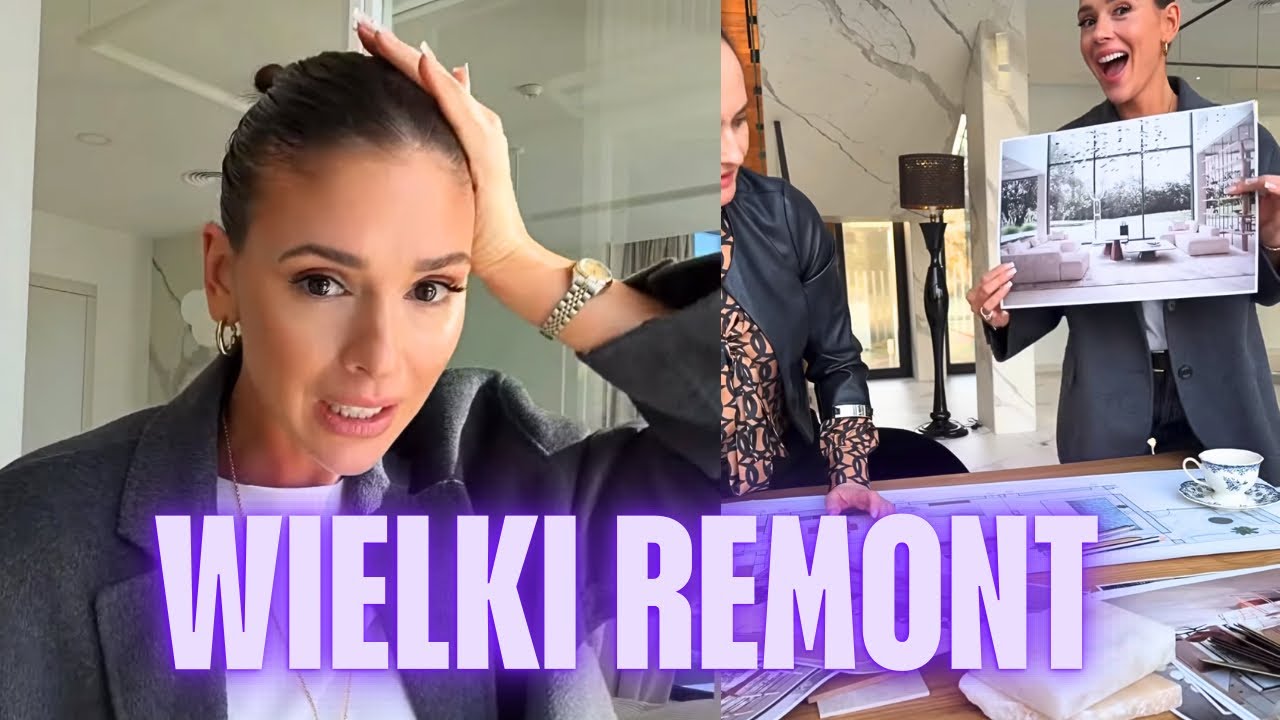 KLAUDIA HALEJCIO zaczyna WIELKI REMONT domu‼️