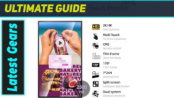 MWE 21.5" Digital Signage: Amazing Touchscreen Display!