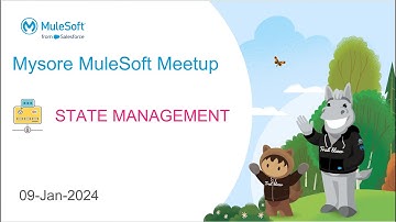 State Management in Mule applications |  MuleSoft Mysore Meetup #42