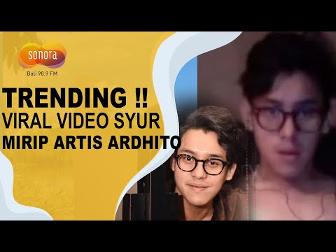 Ardhito Bikin Heboh! Sosok Video Syur Mirip Dirinya Viral di Twitter