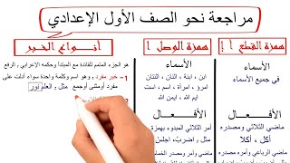 أقوى مراجعة نحو الصف الأول الإعدادي