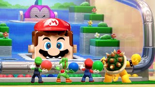 Мульт Super Mario Party Minigames Luigi Vs Mario Vs Wario Vs Waluigi Master Difficulty