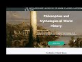 New Course: Philosophies &amp; Mythologies of World History by John David Ebert
