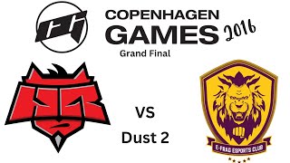 Copenhagen Games: HellRaisers vs E-Frag (Grand Final) [Map 2 | Dust 2]