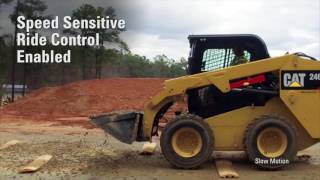 Speed Sensitive Ride Control for Cat® D/D2 Series Skid Steer, Multi Terrain, Compact Track Loaders