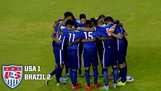 U-23 MNT vs. Brazil: Highlights - Nov. 11, 2015