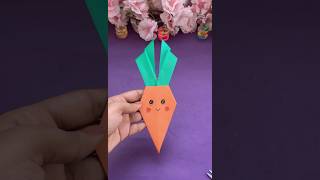 DIY carrot ? tutorial | easy paper craft | how to make carrot with paper