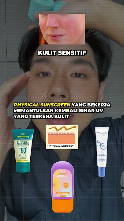 CARA PILIH SUNSCREEN SESUAI JENIS KULIT WAJAH #skincareroutineindonesia #skincare