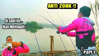 SENANG SELALU MANCING DI SPOT INI part 1‼️IKAN SELALU GACOR....