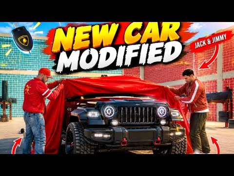 JACK Bought a BRAND NEW MODIFIED CAR 😱🔥 | Insane Car Upgrade in Indian Thef Auto 💥