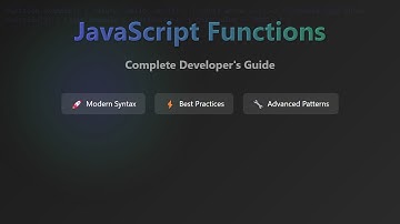 JavaScript Functions: The Ultimate Guide for Beginners