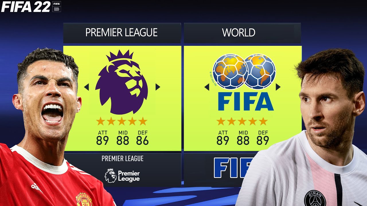 Premier League Vs. The World - FIFA 22 Experiment