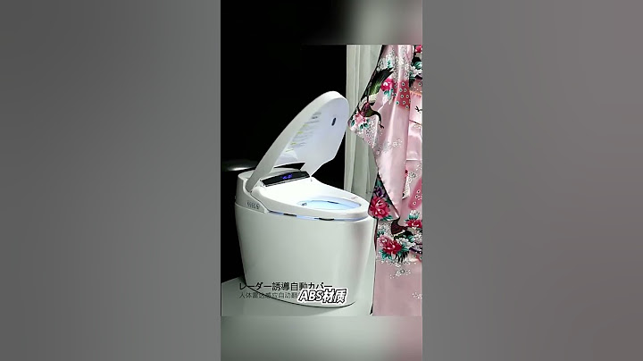 Smart Automatic Lid Closing Auto Flushing Toilet